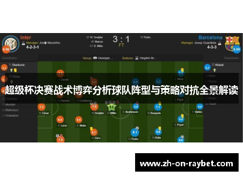 超级杯决赛战术博弈分析球队阵型与策略对抗全景解读